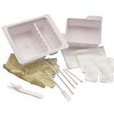 Baxter Tracheostomy Care Standard Kit with Coated Paper Lid