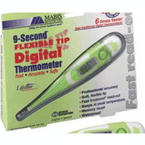 Digital Flexible Tip Thermometer 9 Sec Reading