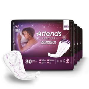 Attends Premier Overnight Bladder Control Pads