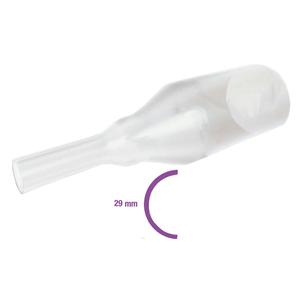 InView Silicone Male External Catheter, Medium 29 mm (Purple)