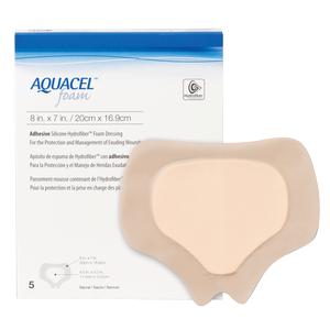 Aquacel Gelling Adhesive Foam Dressing 8" x 7"