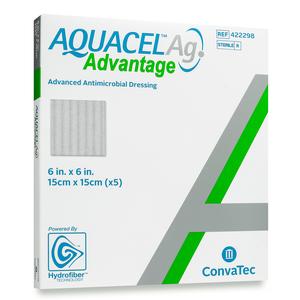 AQUACEL Ag Advantage Dressing, 6" x 6" - Replaces Item 51420678