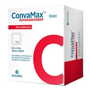 ConvaMax Superabsorber Adhesive Wound Dressing, 4" x 4"