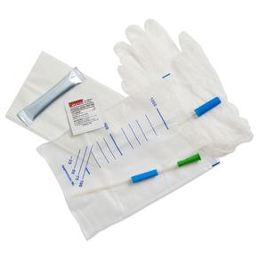 ConvaTec GentleCath Hydrophilic Urinary Catheter, Female, with Water Sachet and Insertion Kit, Straight, 10Fr, 8.3"