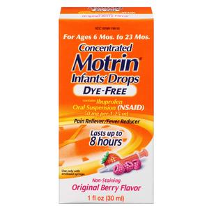 Motrin Pain Reliever/Fever Reducer, Infants' Drops, Berry Flavor, 1 oz