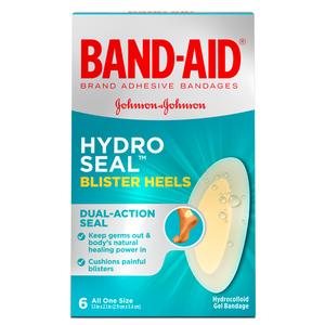 Band-Aid Hydro Seal Blister Heels, 6 ct