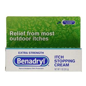 Benadryl Itch Stopping Cream, Extra Strength, 1 oz