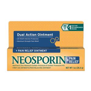 Neosporin Antibiotic Ointment Plus Pain Relief, Maximum Strength, 1.0 oz.
