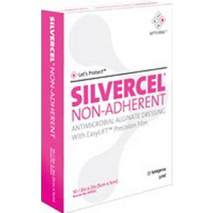 Silvercel Non-Adherent Antimicrobial Alginate Dressing 4-1/4" x 4-1/4"