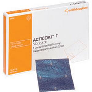 ACTICOAT Seven Day Antimicrobial Barrier Dressing 6" x 6"