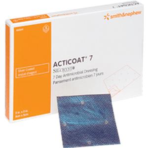 ACTICOAT Seven Day Antimicrobial Barrier Dressing 2" x 2"
