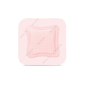 ALLEVYN Ag Gentle Border Silicone Gel Adhesive Silver Wound Dressing, 3" x 3"