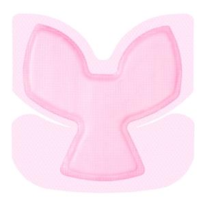 ALLEVYN Gentle Border Silicone Gel Adhesive Hydrocellular Dressing, 23 cm x 23-1/5 cm Heel