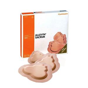 ALLEVYN Life Foam Sacrum Dressing, Sterile, 6-3/4" x 6-7/8"