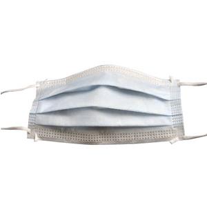 Cardinal Health Level 3 Procedure Mask with Anti-Fog Foam, Ear Loops, Mediterranean Blue, Latex Free
