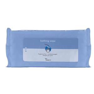 Bathing Wipe, Standard Weight, Fragrance Free.