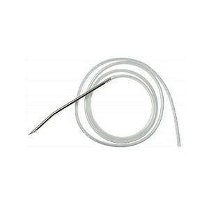 Jackson-Pratt Round Silicone Drain with Trocar Wound Drainage System, 15 fr, 3/16"