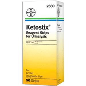 Ketostix Urine Reagent Test Strip (50 count)