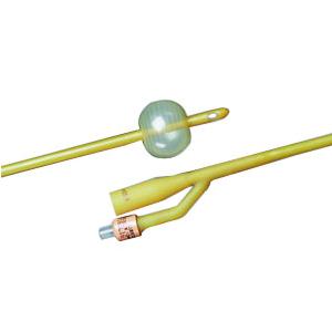 BARDEX 2-Way Silicone-Elastomer Coated Foley Catheter 12 Fr 30 cc