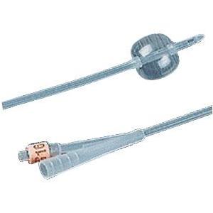 BARDEX 2-Way 100% Silicone Foley Catheter 16 Fr 5 cc