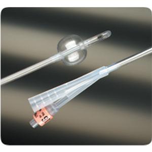 LUBRI-SIL Infection Control 2-Way 100% Silicone Foley Catheter 12 Fr 5 cc