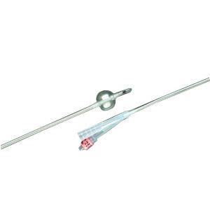LUBRI-SIL Infection Control 2-Way 100% Silicone Foley Catheter 16 Fr 30 cc