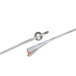 LUBRI-SIL Infection Control 2-Way 100% Silicone Foley Catheter 22 Fr 30 cc