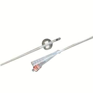 LUBRI-SIL Infection Control 2-Way 100% Silicone Foley Catheter 24 Fr 30 cc