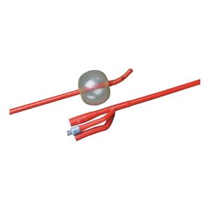 Bardex Lubricath Foley Catheter Hotter Model, 3-Way, 22 Fr, 30cc