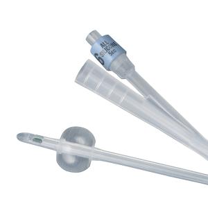 BARDIA 2-Way 100% Silicone Foley Catheter 22 Fr 30 cc