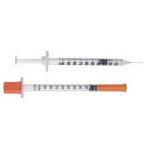 SafetyGlide Insulin Syringe 29G x 1/2", 1/2 mL