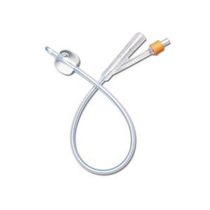 SelectSilicone 100% Silicone Foley Catheter, 2-Way, 20 Fr, 10cc