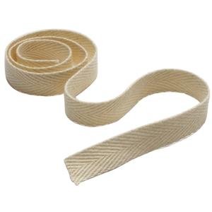 Unbleached Twill Tape, 100% Cotton, 1/2" x 72 yds.