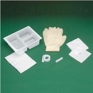 Basic Tracheostomy Clean and Care Tray 4" x 4"