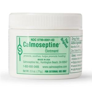 Calmoseptine Moisture Barrier Ointment, 2.5 oz.