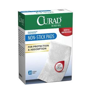 Curad Non-Stick Adhesive Pad, 2" x 3"