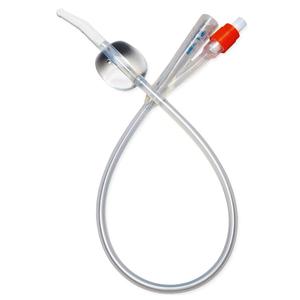 Medline Coude-Tip SelectSilicone Foley Catheter, 18 Fr, 10 mL