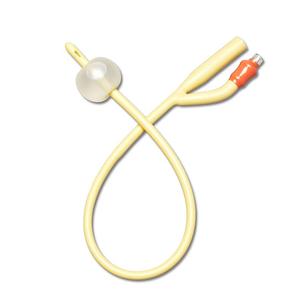 2-Way Silicone-Elastomer Coated Foley Catheter 18 Fr 30 cc