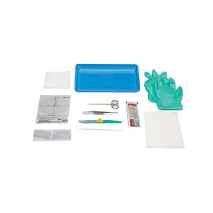 Debriment Tray with Safety Scalpel