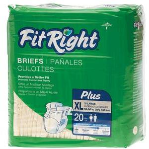 FitRight Plus Brief Large 48" - 58"