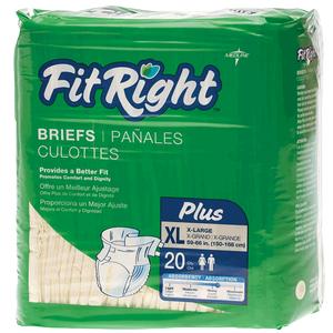 FitRight Plus Brief X-Large 59" - 66"