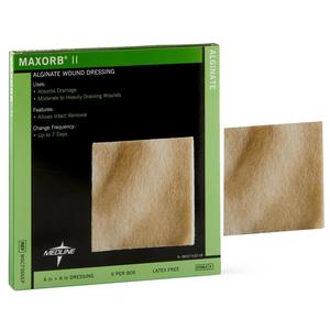 Maxorb II Alginate Wound Dressing, 6" x 6"