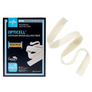 Opticell Gelling Fiber Wound Dressing, 0.75" x 18"