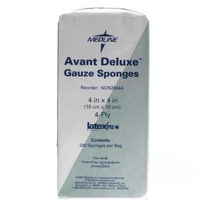 Avant Deluxe Non-Sterile Gauze Sponges, 4" x 4", 4-Ply