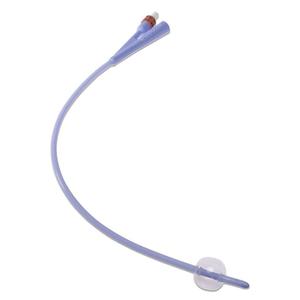 Dover 2-Way Silicone Foley Catheter 16 Fr 30 cc