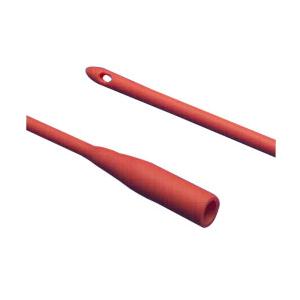 Dover Robinson Red Rubber Urethral Catheter 10 Fr 14"
