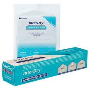 InterDry Textile with Antimicrobial Silver Complex 10" x 36"
