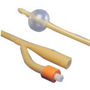 Curity Ultramer 2-Way Hydrogel Foley Catheter 18 Fr 5 cc