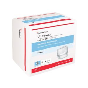 Cardinal Health, Underwear, Sure Care Extra, X-Large, 48"- 66"