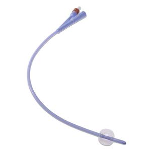 Dover 2-Way Silicone Foley Catheter Coude Tip 22 Fr 30 cc